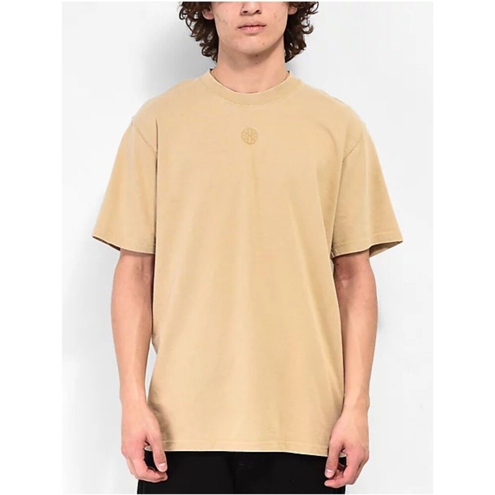 Ninth Hall Fundamentals Boxy Short Sleeve Tee | Tan | XXL